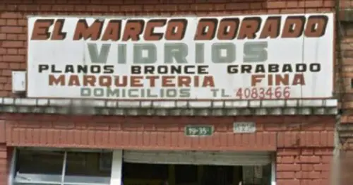 EL MARCO DORADO VIDRIOS EL MARCO DORADO VIDRIOS